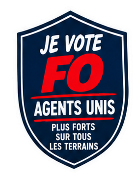 Sticker FO — Agents unis